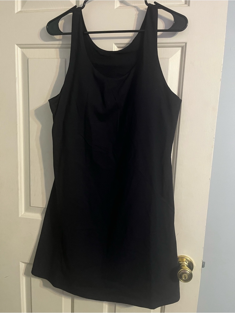 Mono B Black Women's Tank Top Tennis Dress